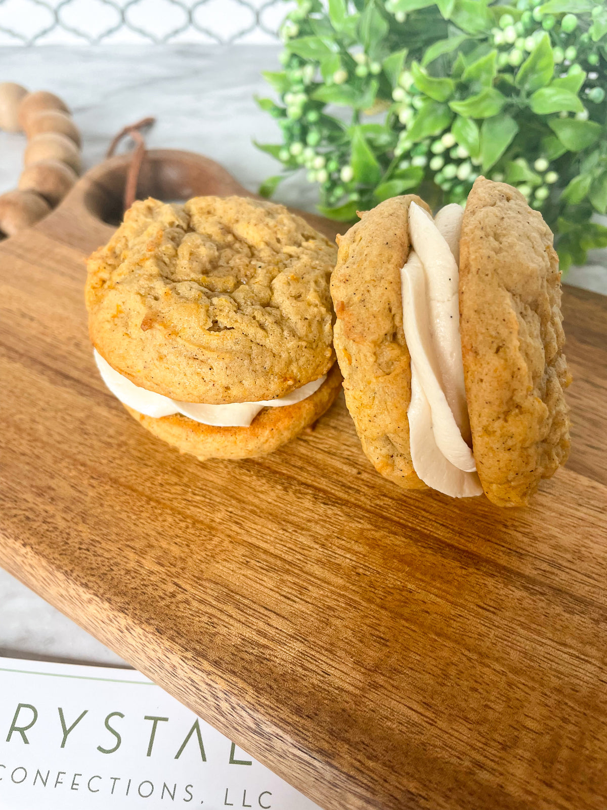 Pumpkin Sandwich Cookie