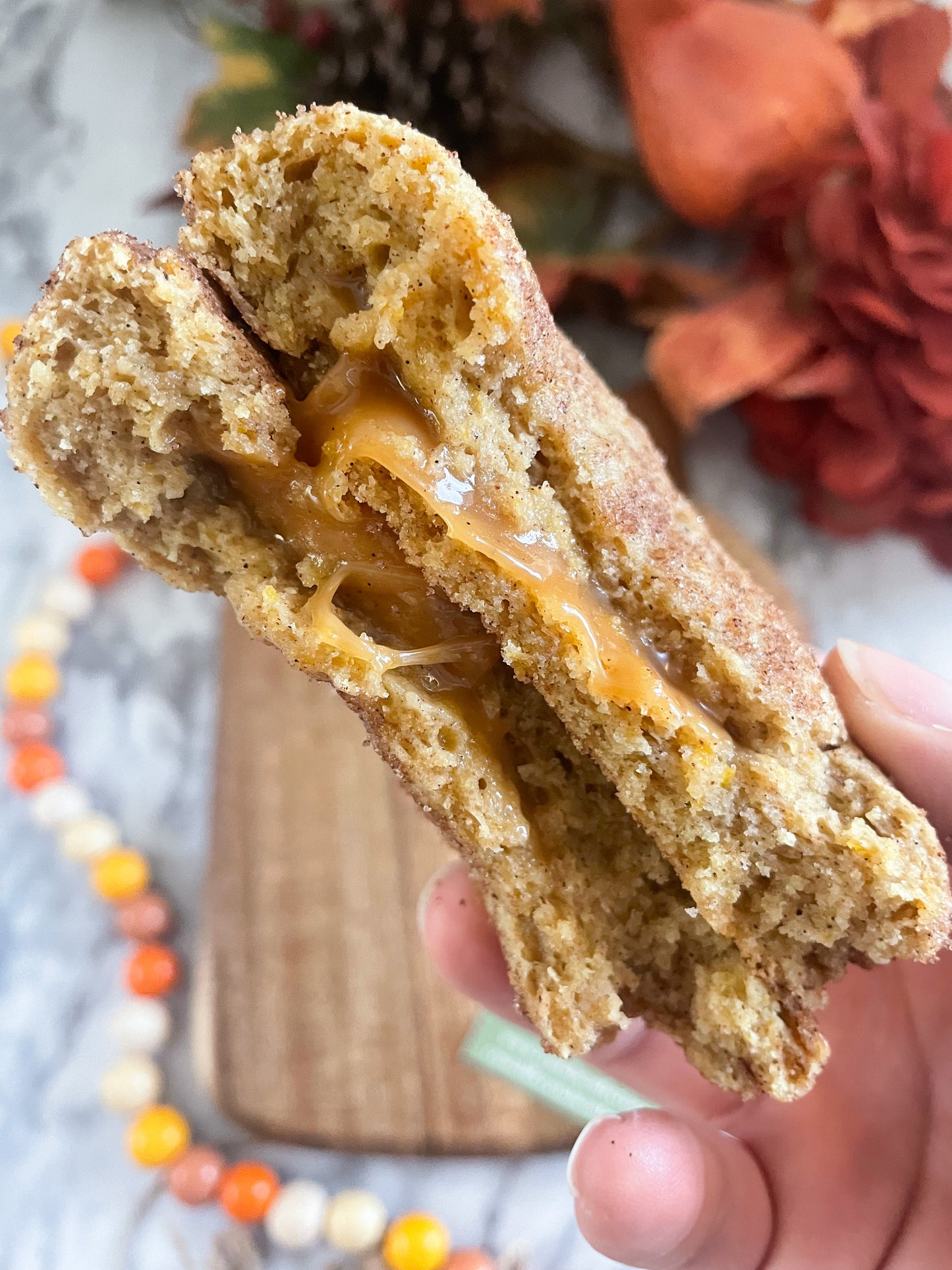 Jumbo Pumpkin Caramel Cookie