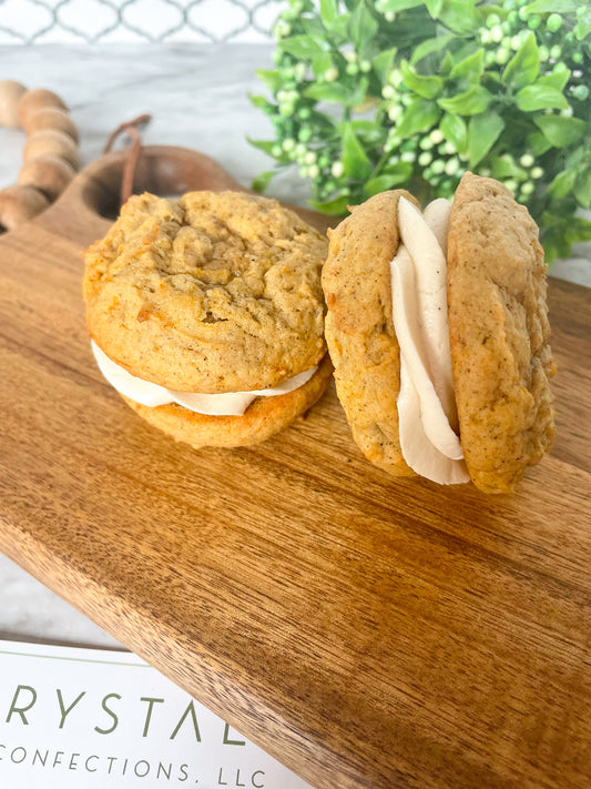 Pumpkin Sandwich Cookie