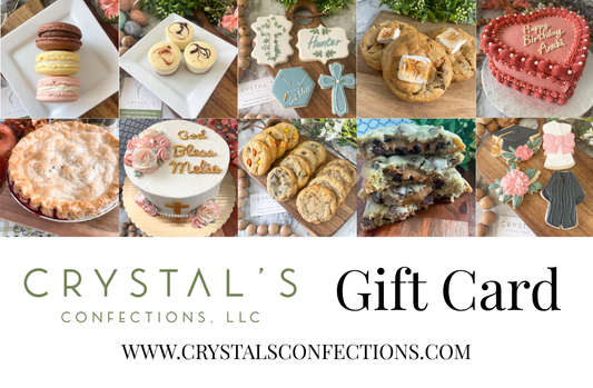 Crystal's Confections Gift Card