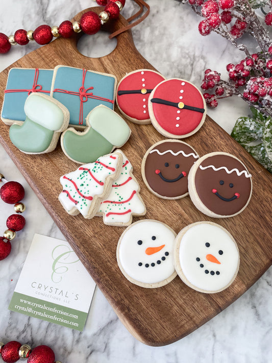 Mini Christmas Sugar Cookies