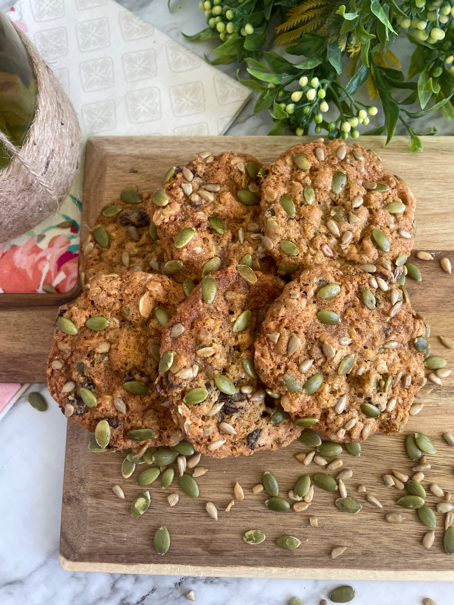 Chewy Trail Mix Cookies