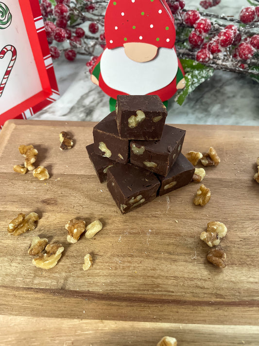 Chocolate Walnut Fudge 4oz
